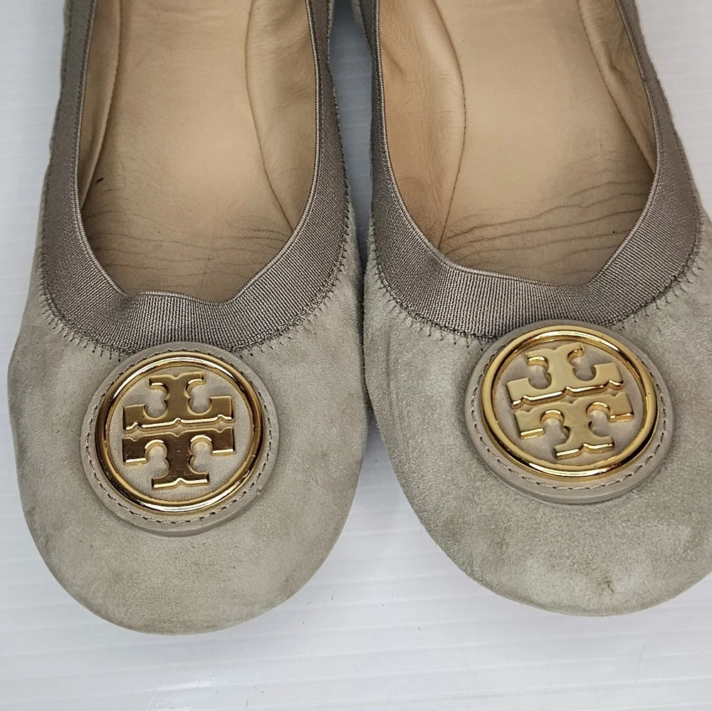 Tory Burch Caroline 2 Ballet Flats Size 10